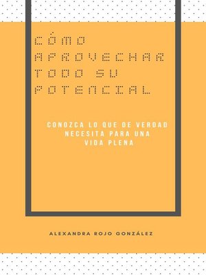 cover image of Cómo aprovechar todo su potencial